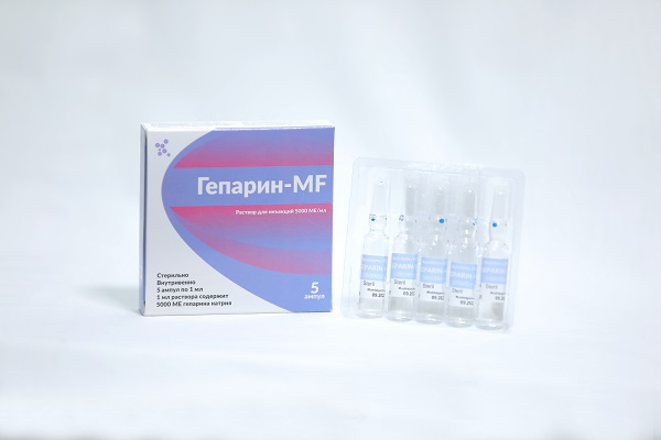 Гепарин-MF 1 мл №5 5000 ЕД